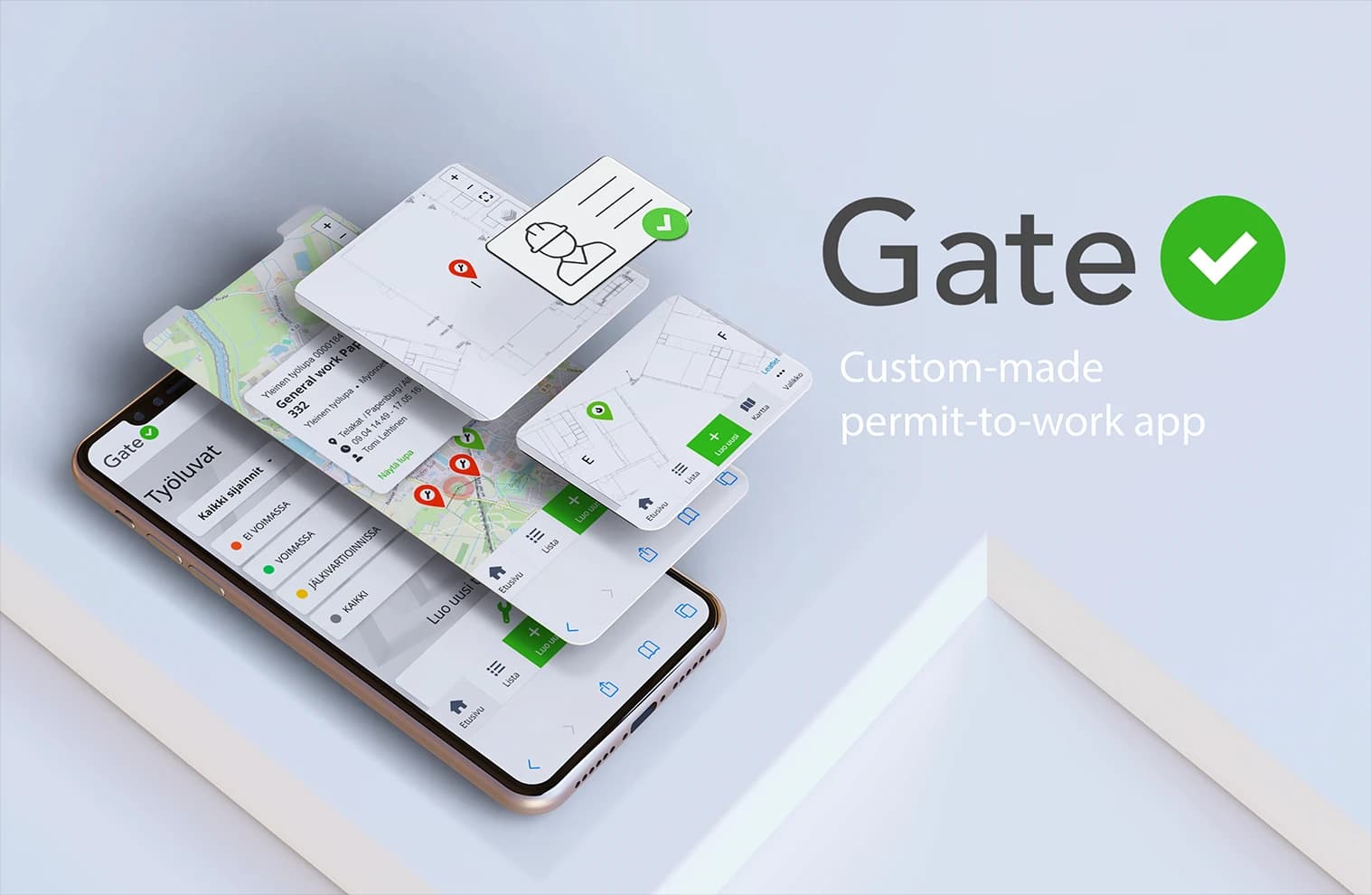 Arbetstillståndsapp: Digitala tillstånd i fickan